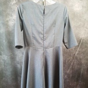 Fit and Flare Navy Dress